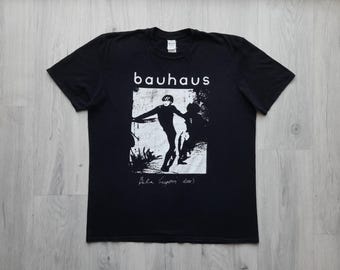 Bauhaus Bela Lugosis Dead Vintage Men T-Shirt Gildan 2011 Gothic Rock .Goth Punk.Peter Murphy.Post-Punk-Band Bauhaus-T-Shirt.