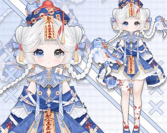 Customizable Live2D Premade Vtuber | Editable & Rigging | Customized