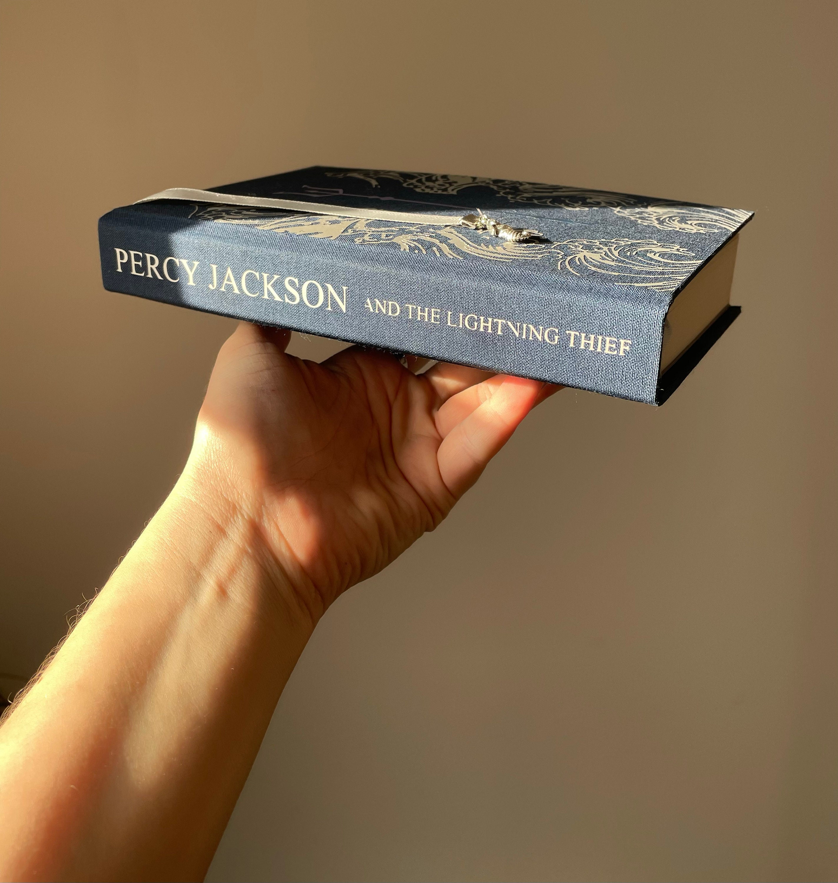 Percy Jackson and the Lightning Thief Rebind - Made to Order - Etsy