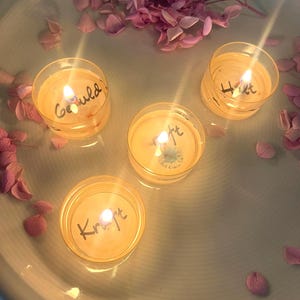 心の安らぎの贈り物 | 慰めと勇気をくれるティーライトメッセージ | 困難な時期のためのDIYギフト | 説明書付きの力強い儀式 | お悔やみの贈り物