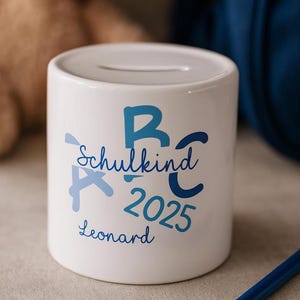 Money box schoolchild 2025 boy | personalized gift for school enrollment | | money gift school, back to school gift