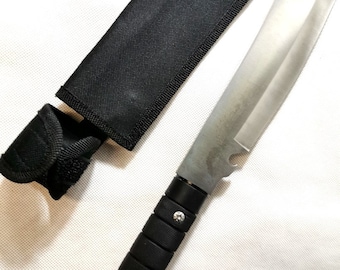 Machete Survival Hunting Knife /w Sheath THT