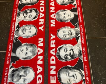 Liverpool legendary managers Woven Scarf - Jurgen is a Red jurgen klopp scarf