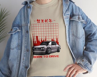 Born to Drive JDM Car T-Shirt: Car Enthusiast Gift