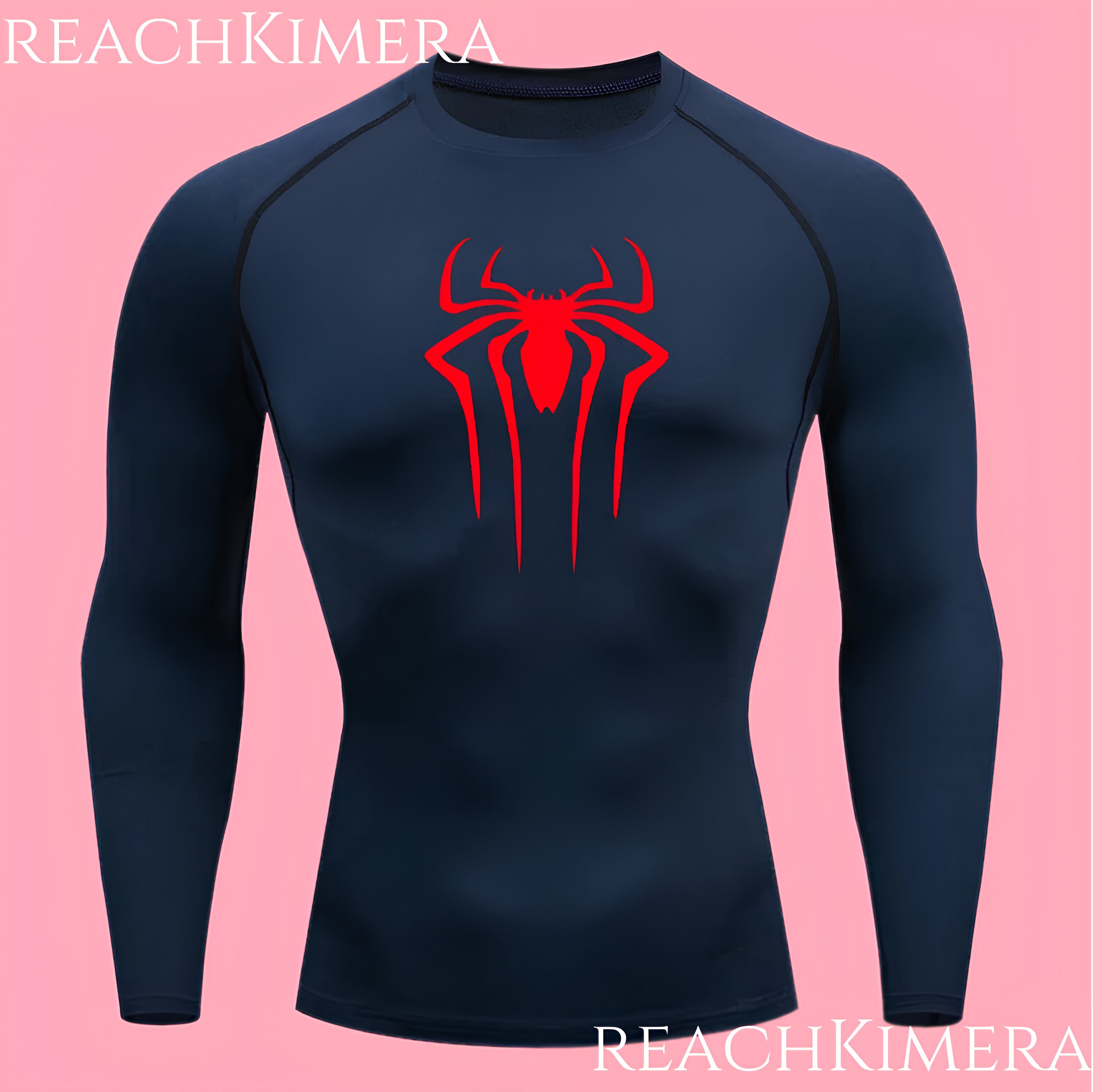 ShadowWear™ Long Sleeve Spiderman Compression Shirt For Women – Shadow Wear