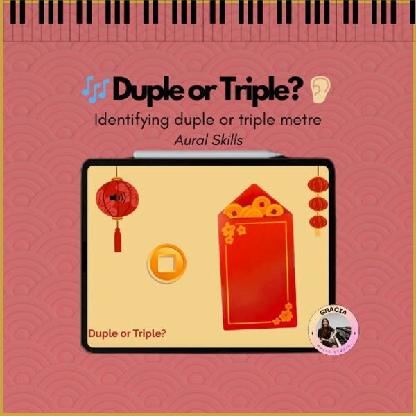 Duple or Triple Time? (Boom™ Cards for Aural Training)