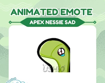 Nessie Sad Animated Emote: Apex Legends Twitch/Discord (Digital Download)
