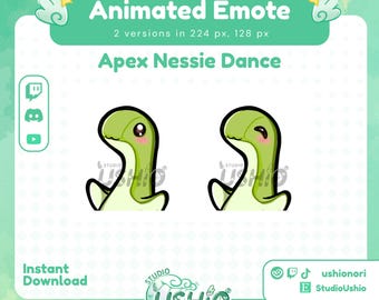 Nessie Apex Legends Animated Dance Emote: Twitch/Discord Streaming Asset (Digital Download)