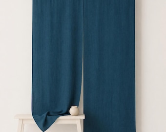 Cortina Noren Boho Japonesa para Porta, Cortinas Divisórias de Ambientes, Cortinas Noren Personalizadas para Porta, Cortinas Extra Longas para Sala de Estar e Porta de Quarto