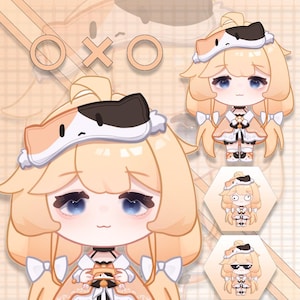 Customizable Live2D Premade Vtuber | Editable & Rigging | Customized