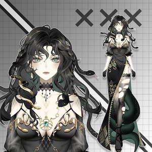 Customizable Live2D Premade Vtuber | Editable & Rigging | Customized