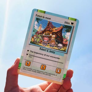 Carte de Noël Pokémon, carte Pokémon personnalisée, cadeau petit ami, cadeau petite amie, cadeau Pokémon personnalisé, cadeau de Noël, cadeau d'anniversaire
