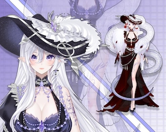 Vtuber predefinito Live2D personalizzabile / modificabile e rigging / personalizzato