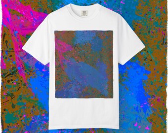 Abstract Colorful Splatter T-Shirt | Artistic Dye Print