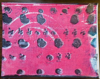 Knobs Dials & Switches, Original 11x14 Gel Print Art by Ian Page-Echols