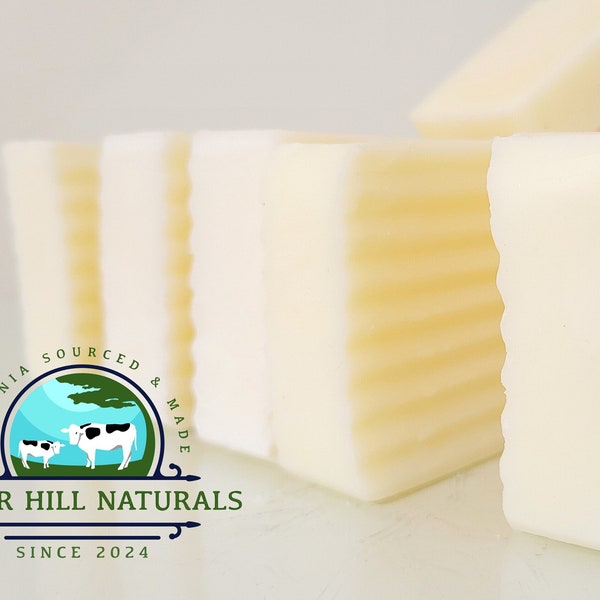 Grass-Fed Handcrafted 100% Pure Tallow Soap | Peppermint Bliss