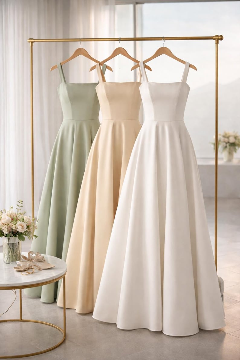 Evening Gown Sewing Pattern, Bridal Bridesmaid Dress (PDF) 2To 30 A4 /A0 Format image 5