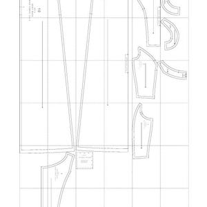 Boat Neck Corset A-Line Long Dress Sewing Model - Princess Sewing Dress PDF Model Elegant Evening Dress for Wedding, Graduation, 2 TO 30 image 9