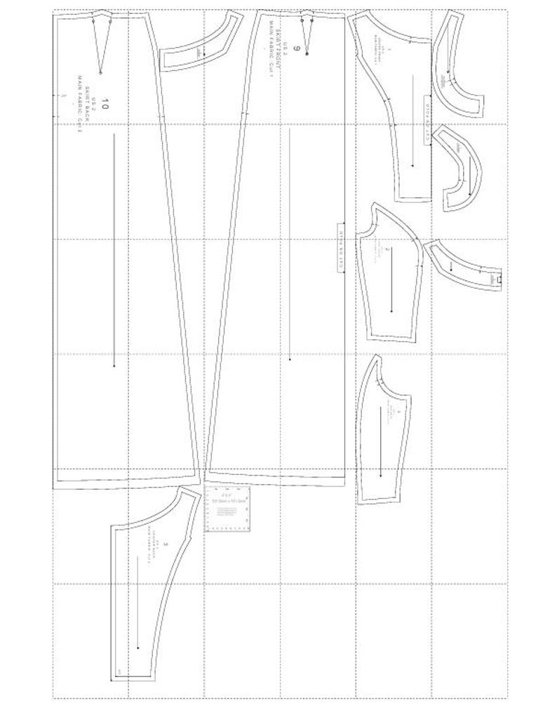 Boat Neck Corset A-Line Long Dress Sewing Model - Princess Sewing Dress PDF Model Elegant Evening Dress for Wedding, Graduation, 2 TO 30 image 9