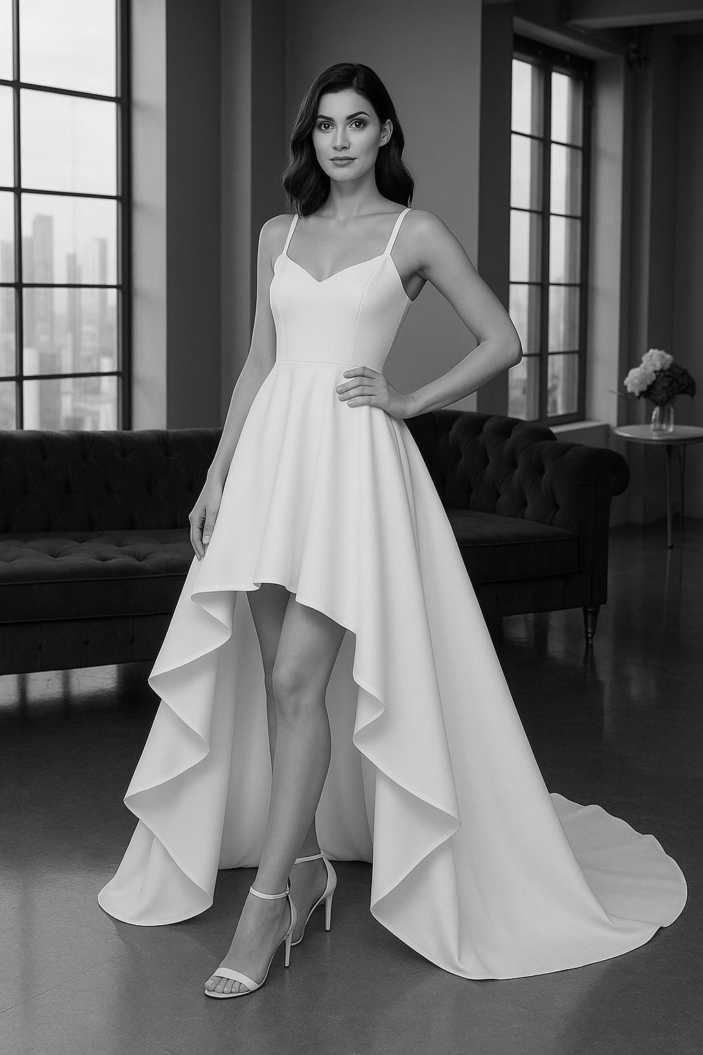 High Low Wedding Dress