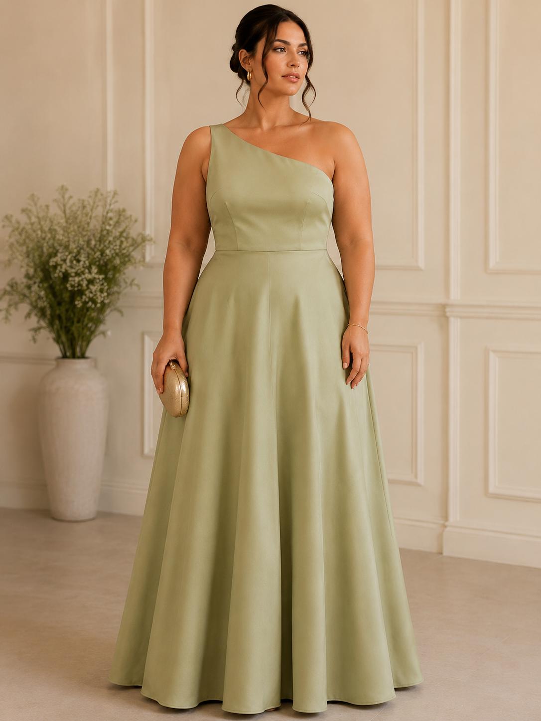 one shoulder maxi dress pattern The Aaron One Shoulder Maxi Dress  MOD Boutique
