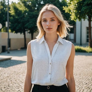 Patrón de camisa de verano para mujer, patrón de camisa de corte alto y bajo, patrón de camisa para mujer, patrón de blusa, talla de mujer 2 a 30, tamaño A4, carta estadounidense, formato A0.