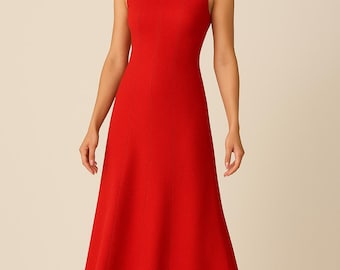 Sleeveless Maxi Dress Sewing Pattern | A-Line Maxi Dress PDF Sewing Pattern | Elegant Dress Pattern A4-US LETTER-A0 Format