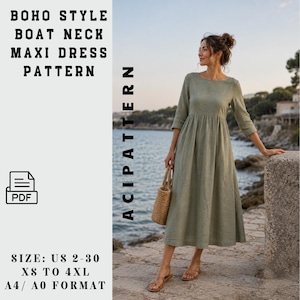Japanese Maxi Dress - Etsy UK Japanese Maxi Dress - Etsy UK