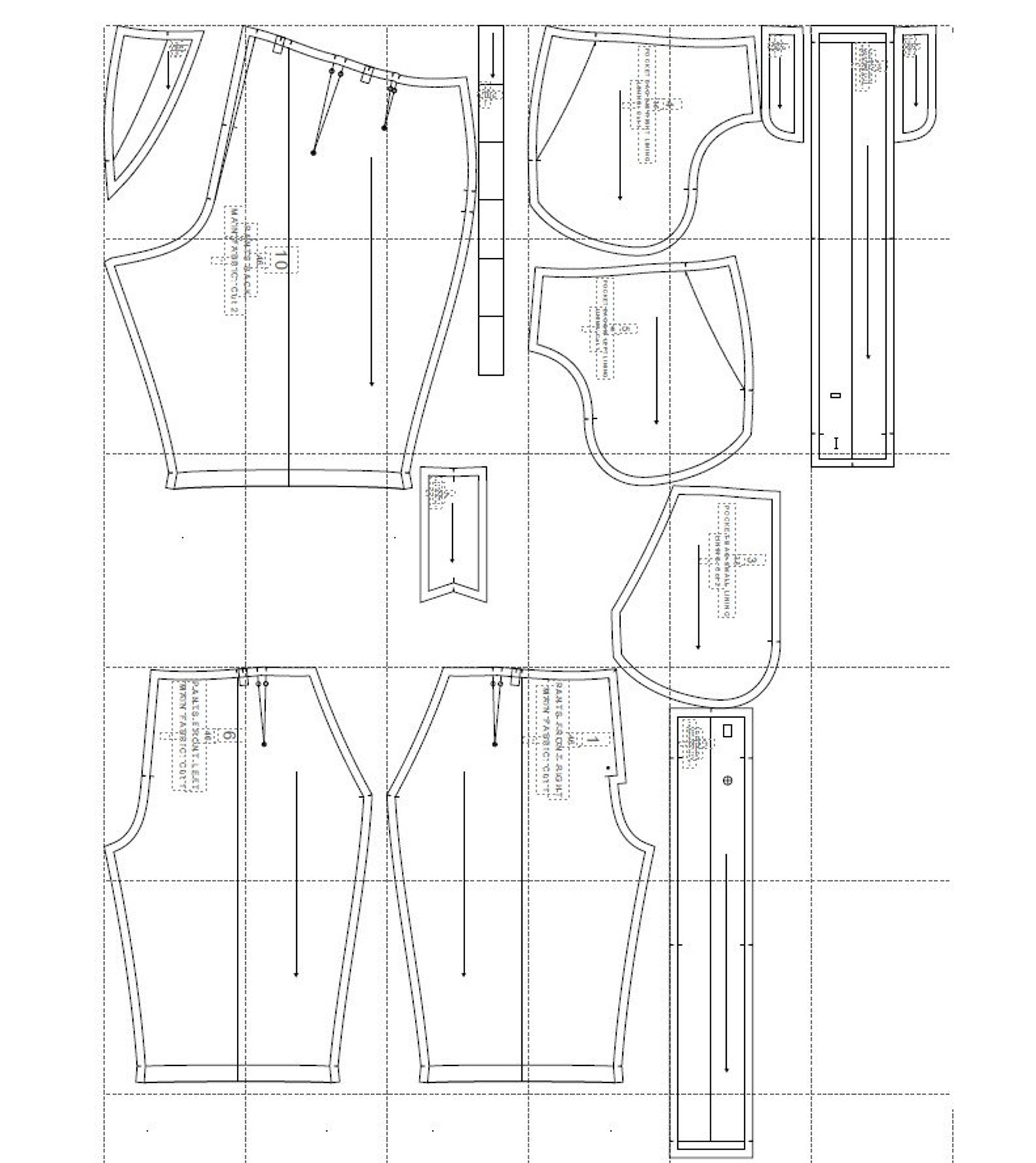 Men's Bermuda Shorts Sewing Pattern, Men's Shorts Pattern,pdf Men's ...
