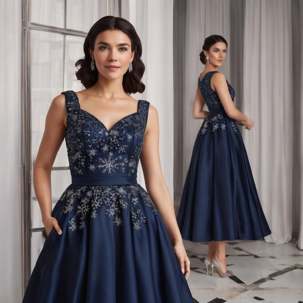 パーティードレス Navy llic Pattern Dress il_fullxfull.6415566418_m2al.jpg