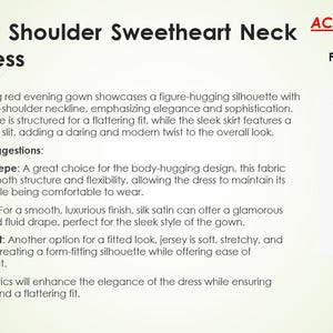 Off Shoulder Sweetheart Neck Dress Sewing Pattern, Prom Dress PDF Sewing Pattern Instant Download, Bridesmaid Dress PDF A4-A0 Format 2To 30 image 3