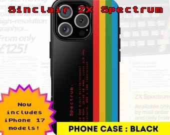 ZX Spectrum iPhone Case: Retro 8-bit Computer - Magsafe Compatible