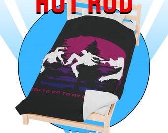 Lustige Hot Rod Punch Dance Samt Decke: Film Geschenk