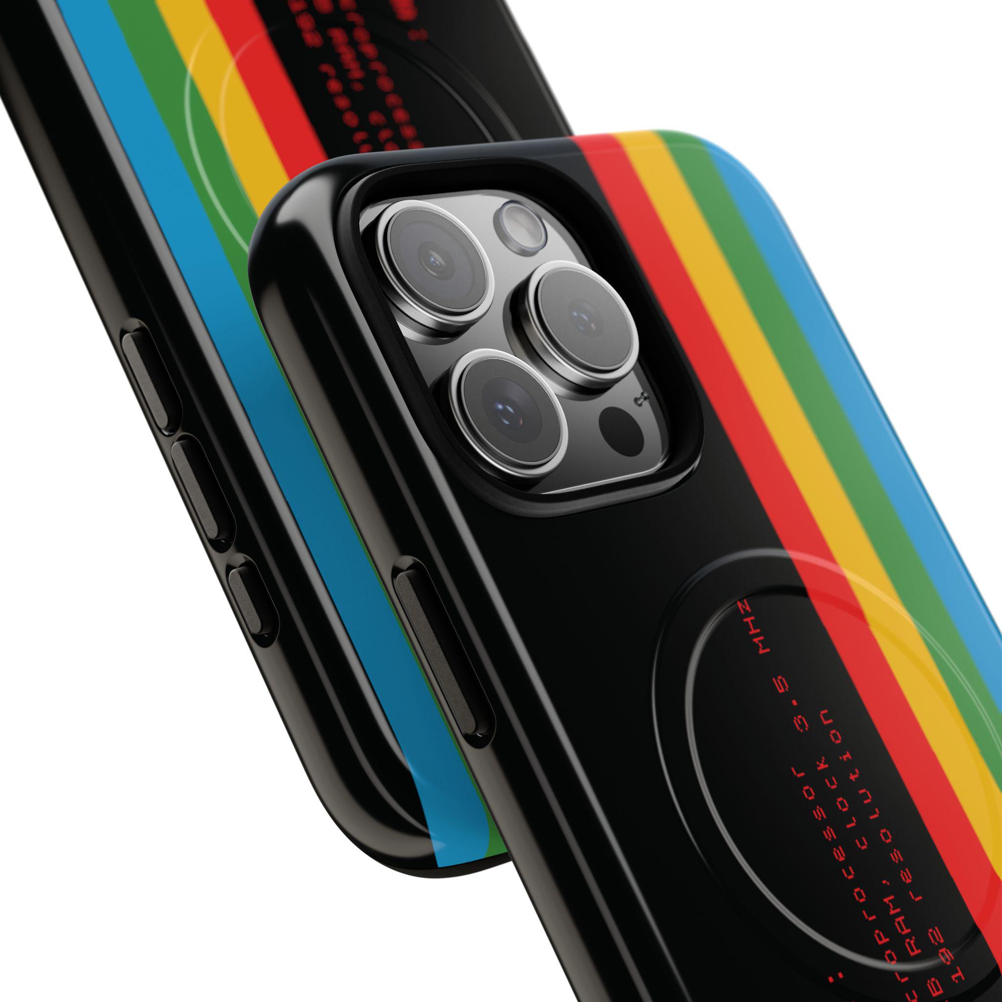 ZX Spectrum iPhoneケース：レトロ8ビットコンピュータ - Magsafe対応