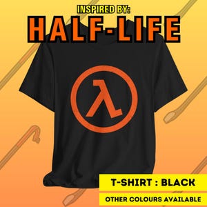 Half-Life Lambda T-Shirt: Valve Games Retro Gaming Tee