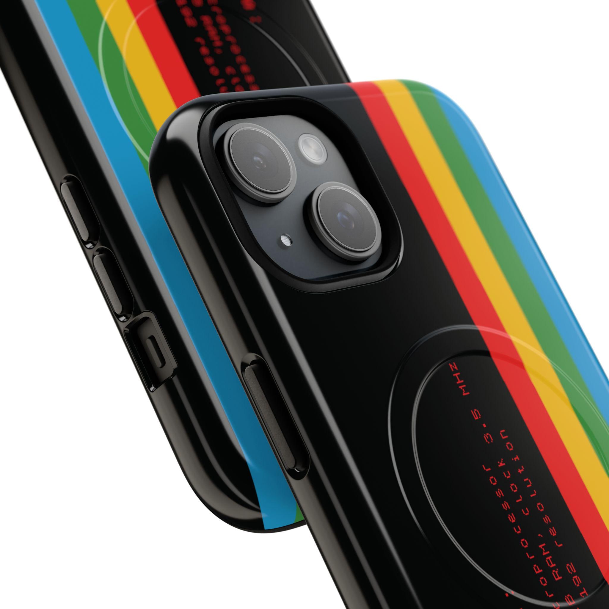 ZX Spectrum iPhoneケース：レトロ8ビットコンピュータ - Magsafe対応
