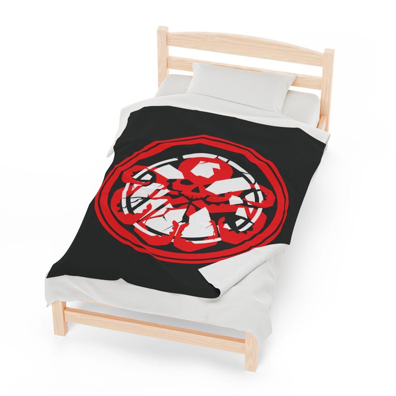 Marvel Hydra Schild Takeover Decke | Samt-Plüsch-Decke Bild 2