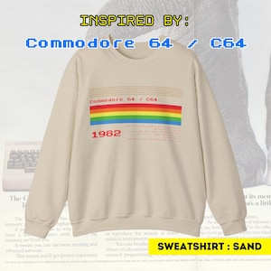 Commodore 64 Sweatshirt: Retro Gaming Jumper