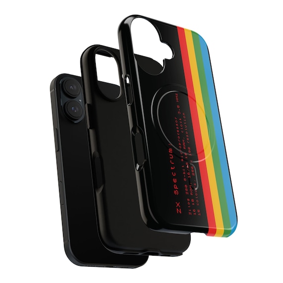ZX Spectrum iPhoneケース：レトロ8ビットコンピュータ - Magsafe対応