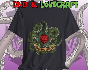 Camiseta "Cthulhu Cordura": regalo para fans de Lovecraft en Calabozos y Dragones