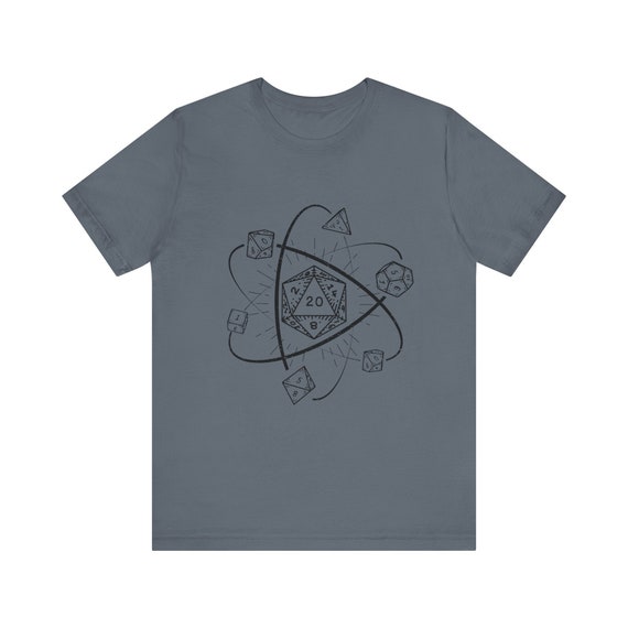 Dungeon Game Dragons Master Adventure Atom Dice Funny Rpg T-Shirt Dungeon Game Dragons Master Adventure Atom Dice Funny Rpg T-Shirt