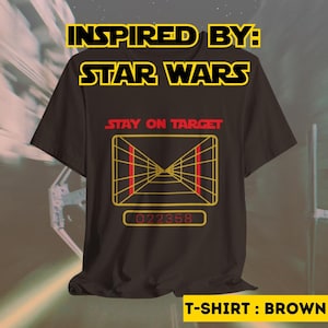 Star Wars Trench Run T-Shirt: A New Hope Targeting Graphic