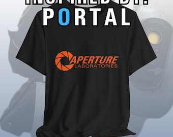 Portal Aperture Laboratories T-Shirt: Valve Video Game Fan Tee