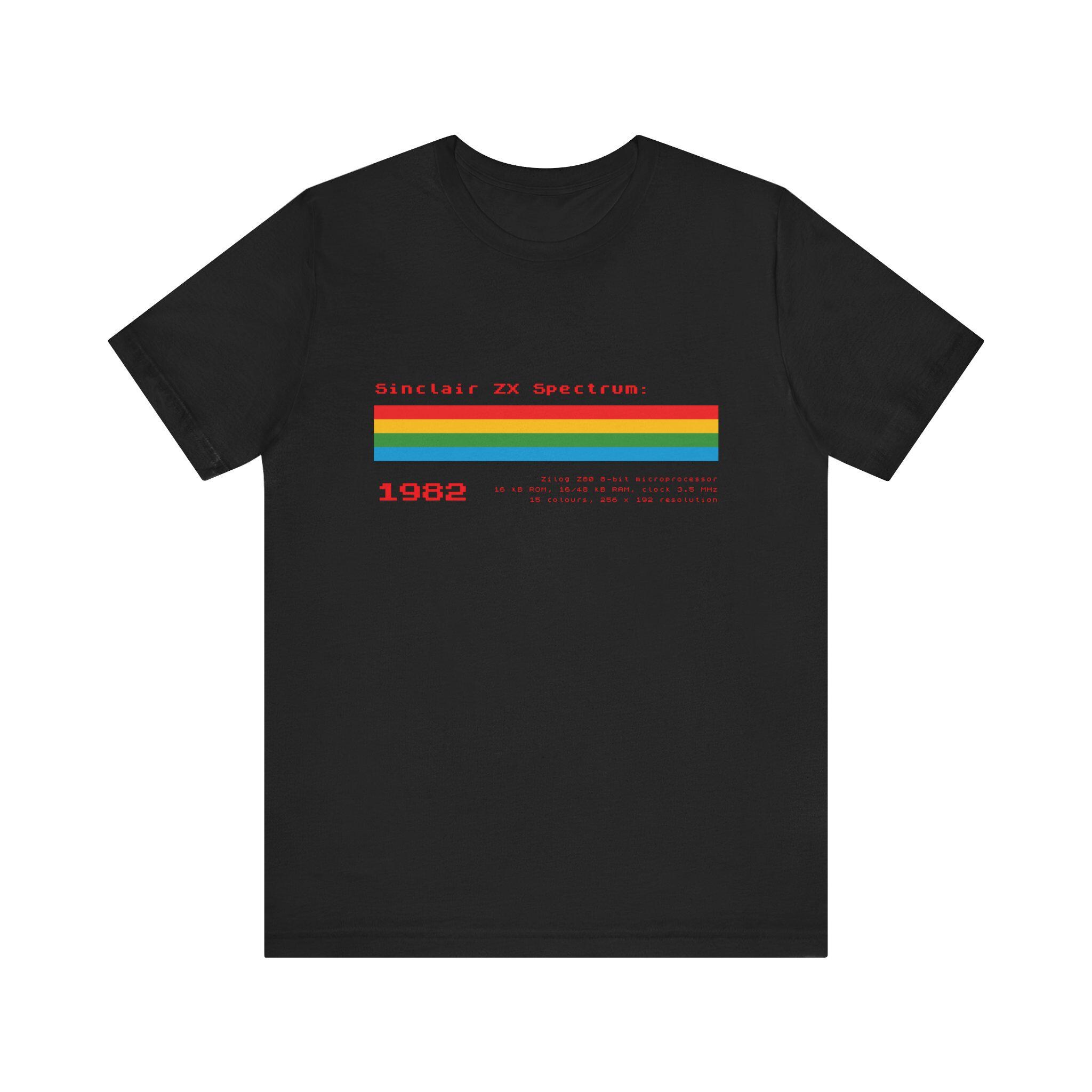 Sinclair ZX Spectrum T-shirt: Retro Gaming Tee - Etsy Canada