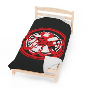 Marvel Hydra Schild Takeover Decke | Samt-Plüsch-Decke Bild 3