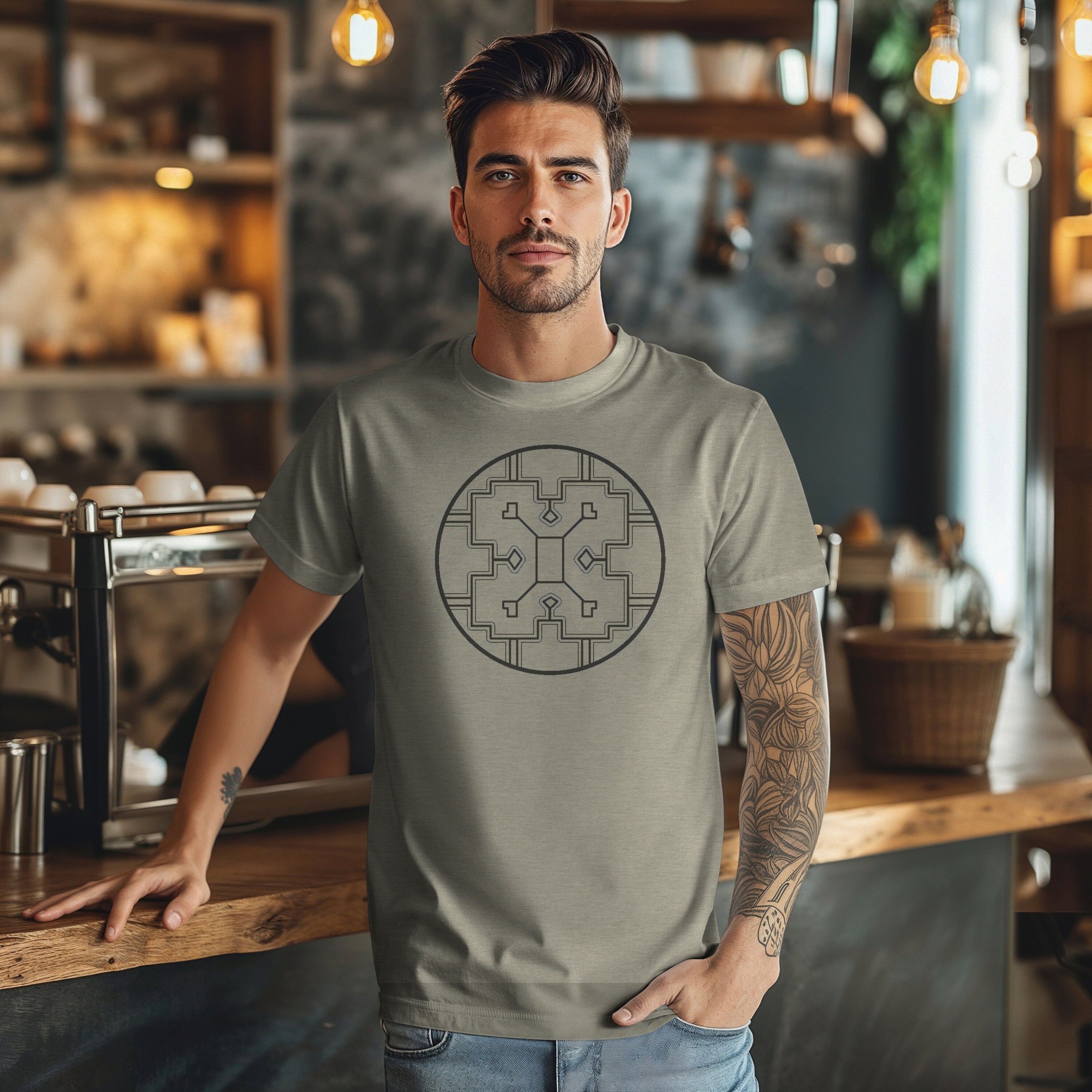 Shipibo Tribe T shirt Ayahuasca Design Festival Shirt Tribal Clothing Peru Psy Trance Psychedelic Shaman DMT Unisex T Shirt
