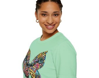 Camiseta de mariposa Camiseta unisex Softstyle