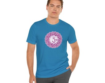 Crown Chakra Unisex Short Sleeve Tee T Shirt