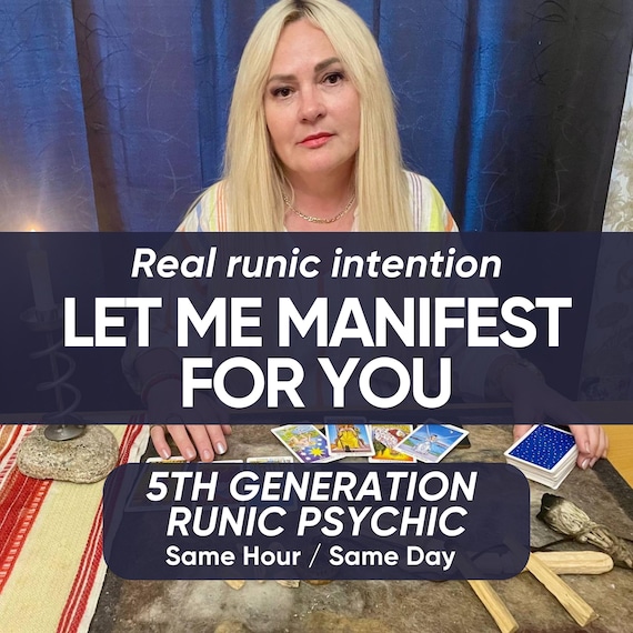 Personalized Manifestation Ritual Reading, Psychic Medium Reading for Love, Money, Career and Luck