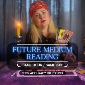 Zukünftige psychische Lesung, Tarotkartenlesung, Wahrsagerin, Zukunftsvorhersagen, Liebeslesung zur gleichen Stunde